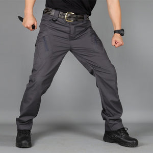 IX9/IX7 City Military Tactical Men Pants swat Combat Army Pants Casual Trousers pantalones Multiple Pocket Cargo Pants Men 5XL